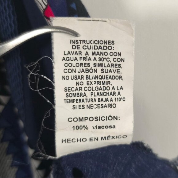 Cuidado con el Perro Spaghetti Crisscross Strap‎ Loose Bottom Top Zig Zag MEDIUM - Picture 8 of 8